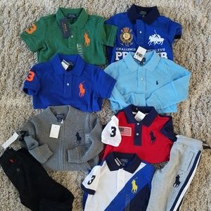 Polo Ralph Lauren NWT HUGE boy clothing Lot